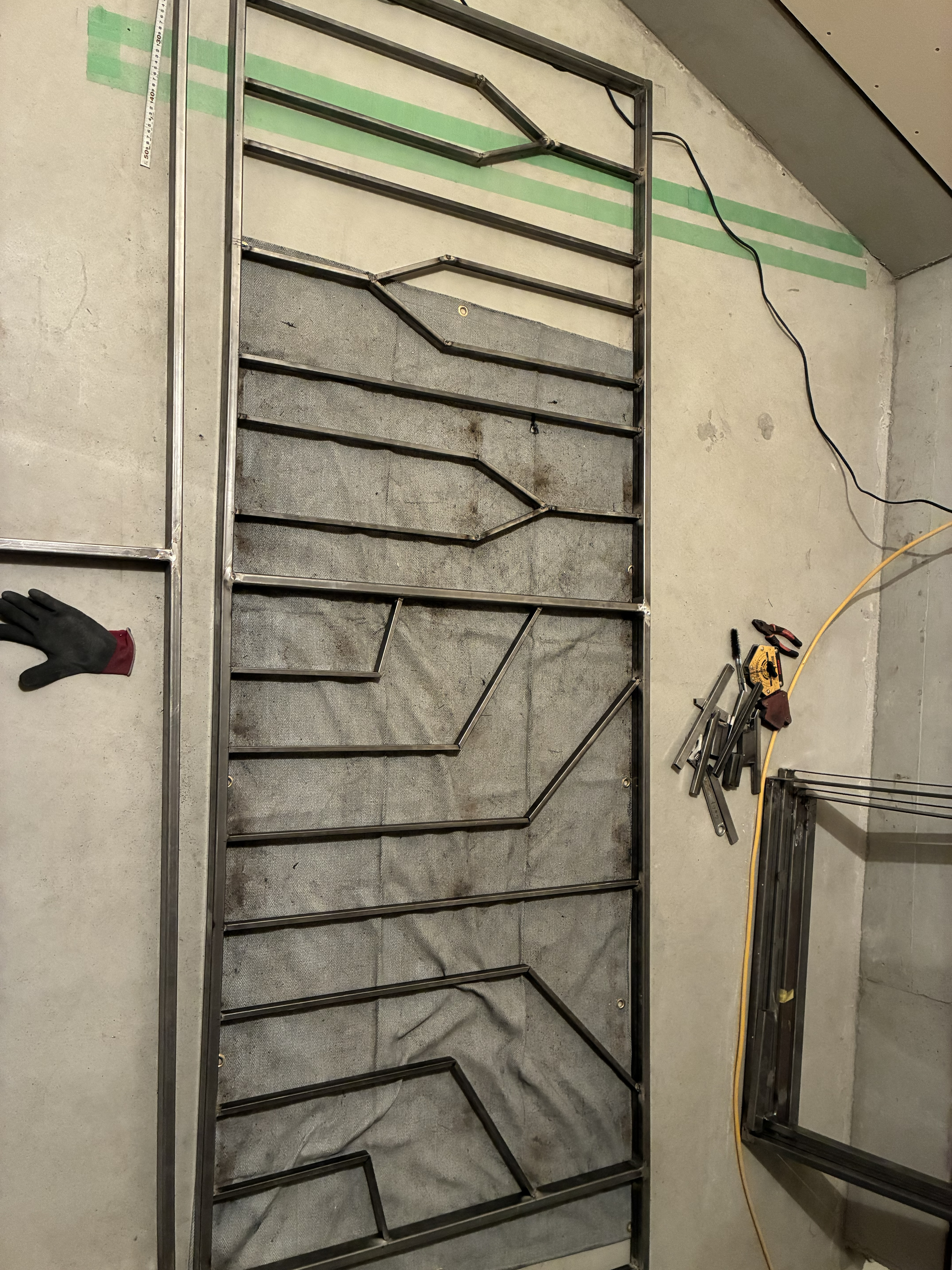 アイアン手摺 — 制作工程